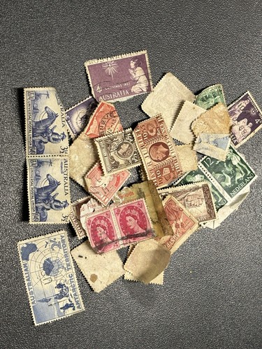 Stamps job lot small find - stamps, in