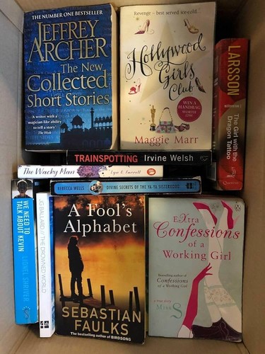 Box random books - 10, from