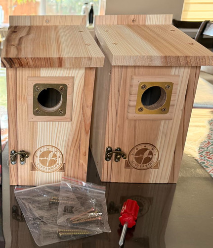 Pack bird houses - 2,
