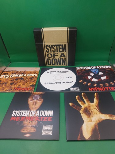 System down soad cds - soad, box