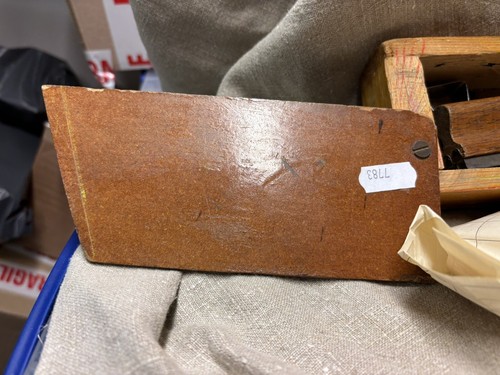 Art box wood antique piece - wood,