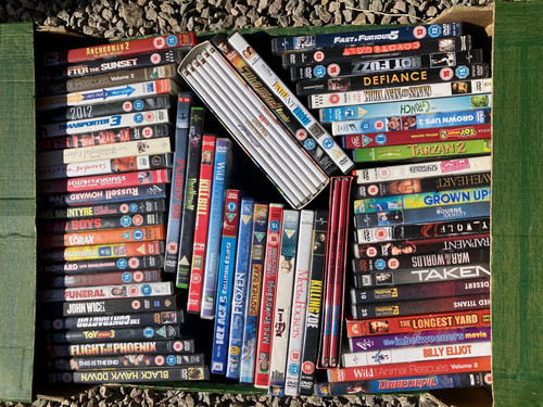 Apple box x dvds all - apple,
