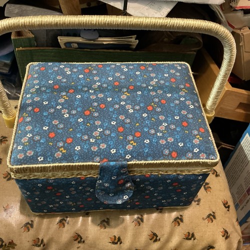 Sewing box with - box,