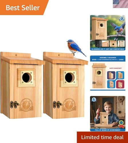 Pack bird houses for outside - pack,