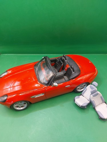 Burago bmw z8 red - bmw,