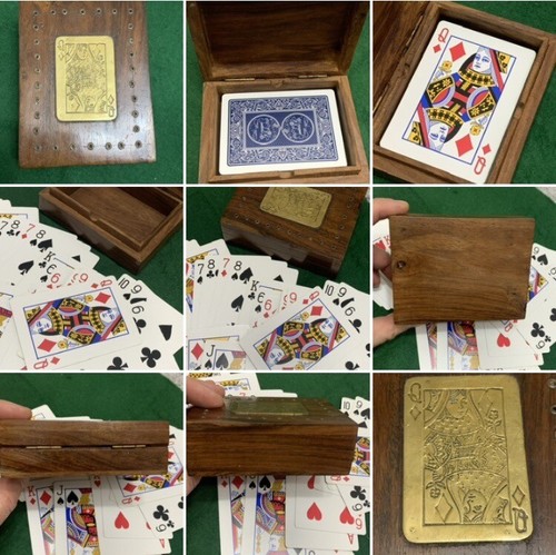 House clearance play cards - cards, in